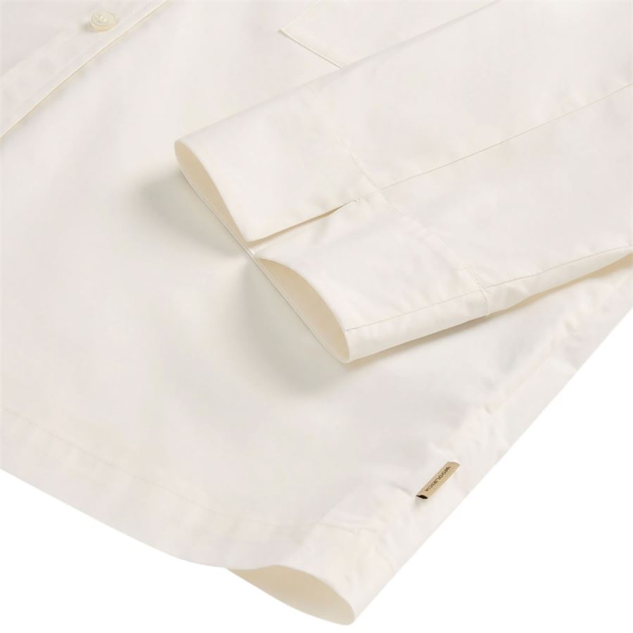 Camicia in popeline di puro cotone da donna Woolrich | CFWWSI02078887